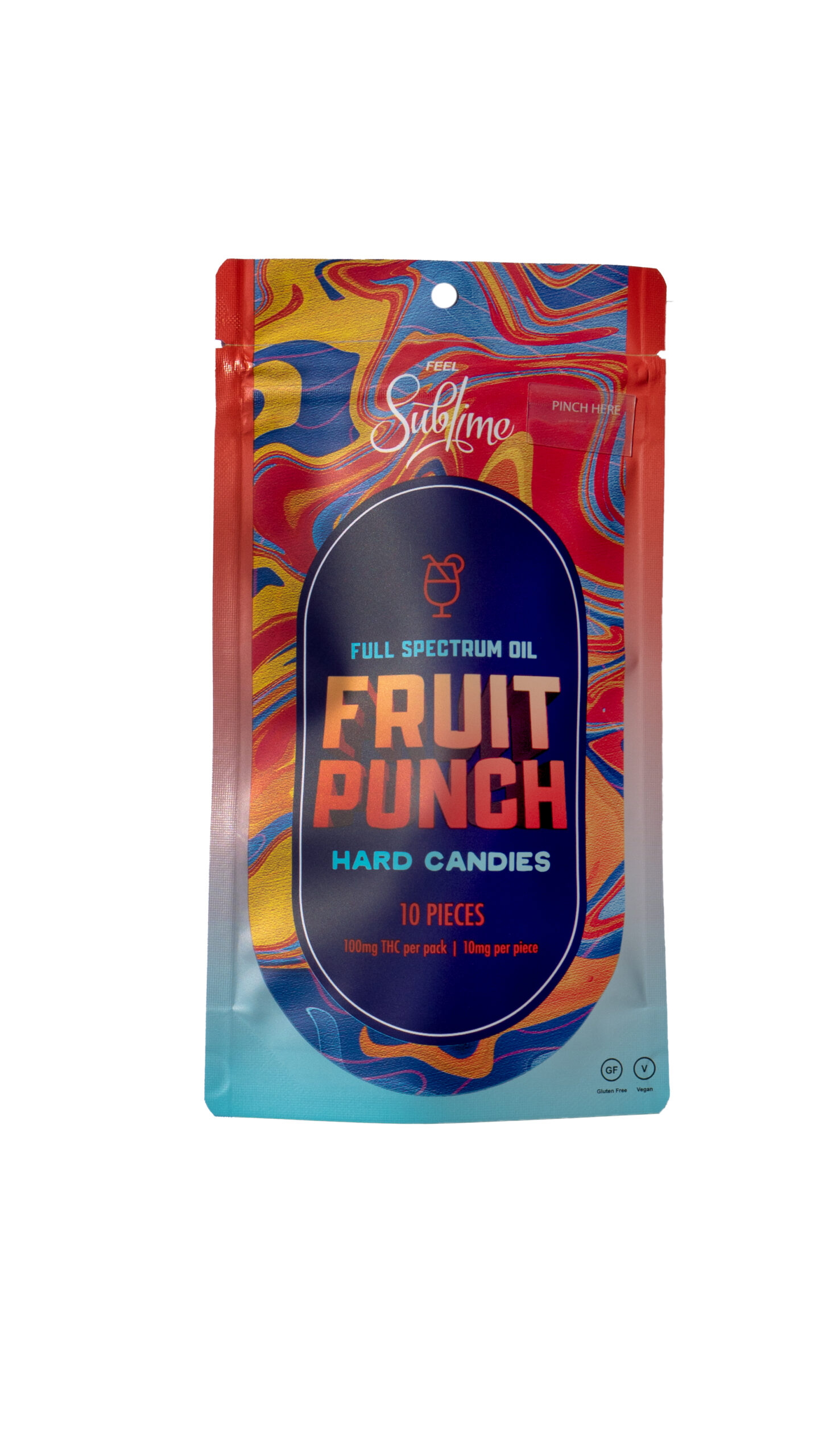 RSO Fruit Punch Hard Candies Sublime Brands